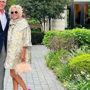 BURU Embroidered Floral Coat With Collar. Matching Dress Available!